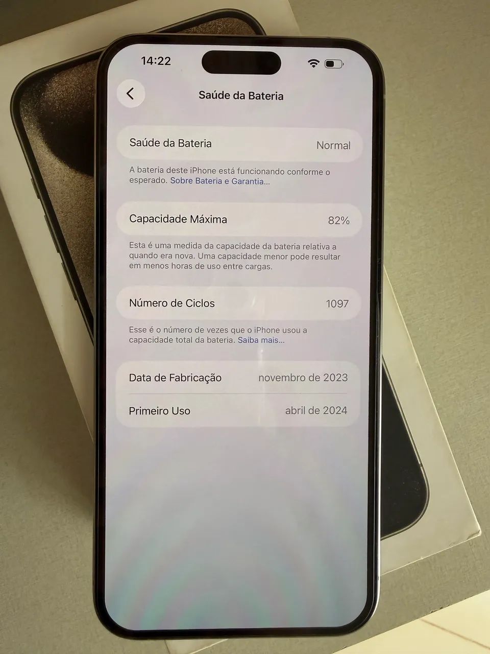 iPhone 15 pro Max 256GB seminovo  - Foto 3