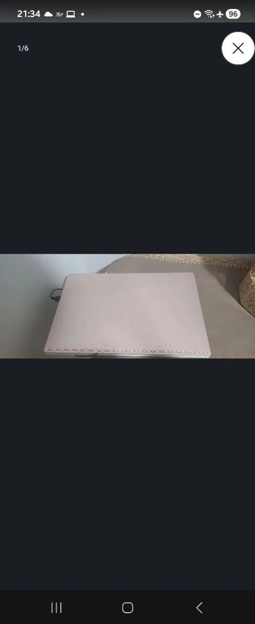 Notebook azus rosa 