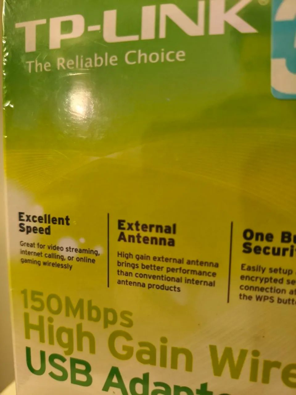 USB adaptador wireless tp-link 150mbps - Foto 3