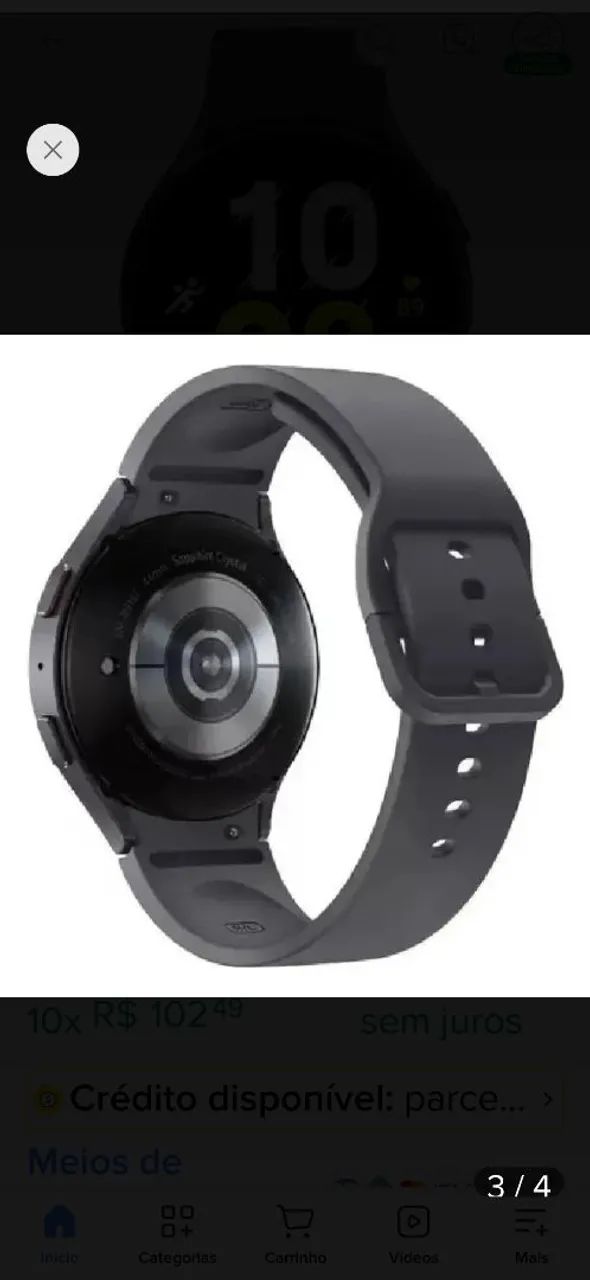 Galaxy Watch 5 novo, caixa aberta - Foto 3