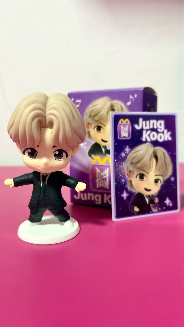 TinyTan - Jungkook - Boneco do BTS