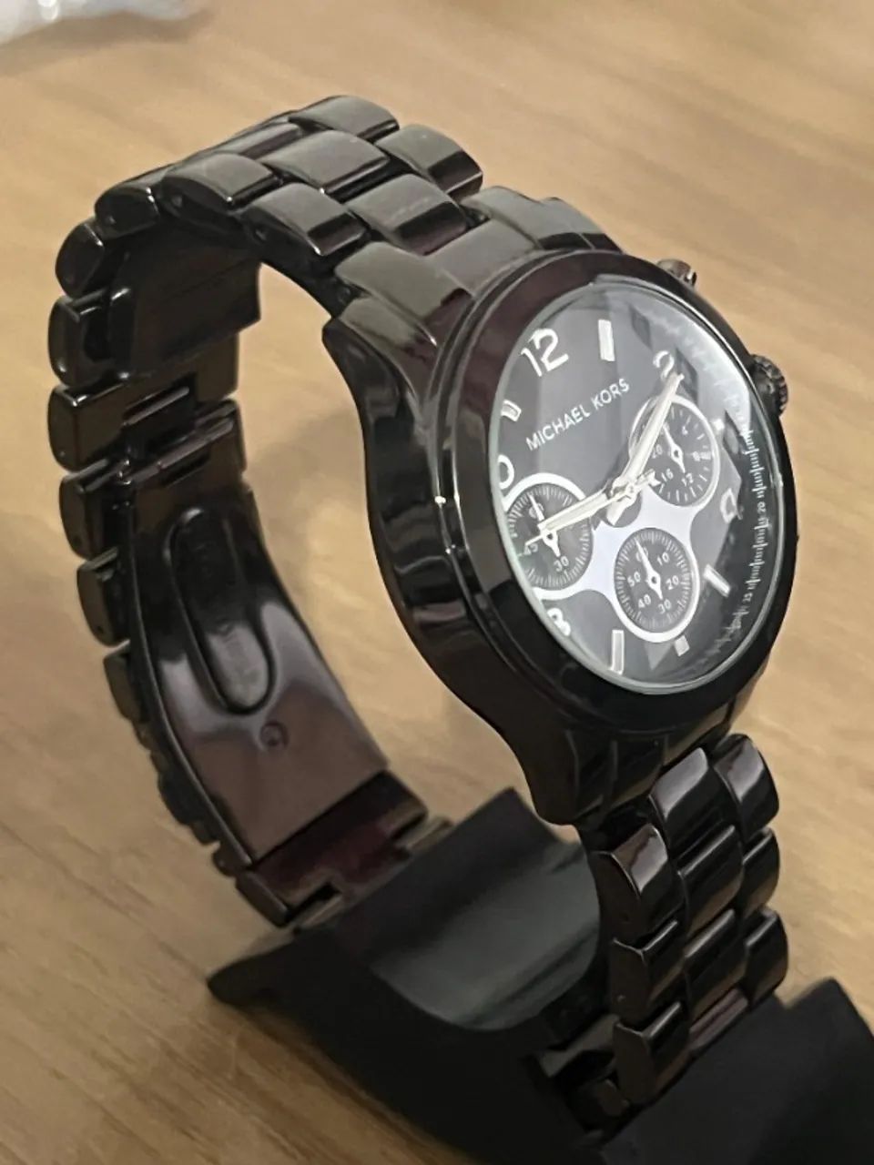 Relógio de Pulso MK preto, Luxo, Elegante - Foto 3