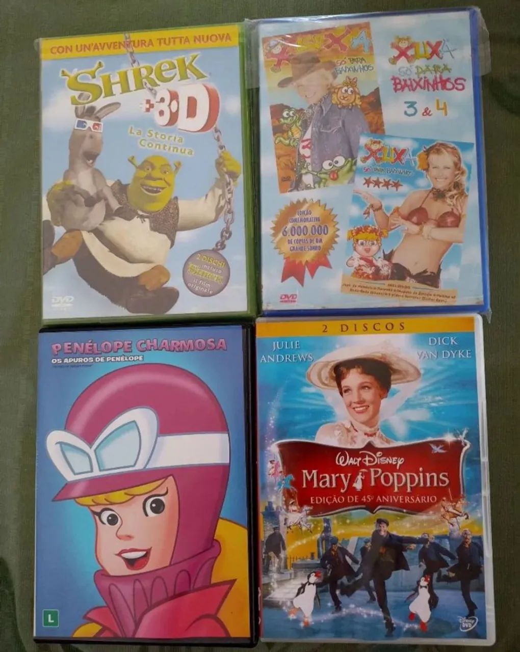 Lote 14 dvds originais infantil. - Foto 2