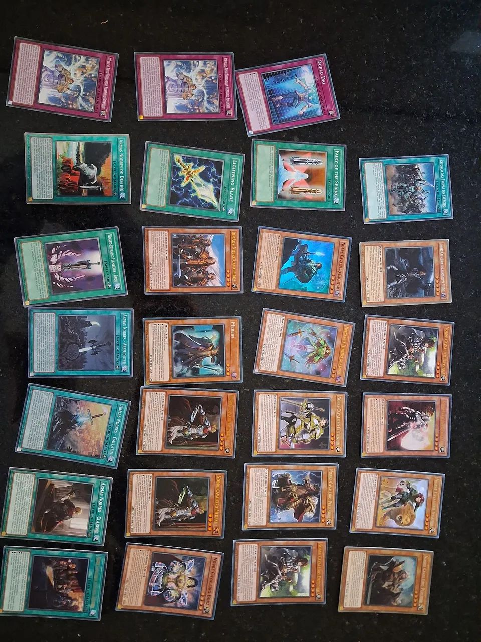 Yu gi oh. Deck Six Samurai e Noble Knight. - Foto 2