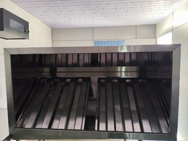 Coifa de Parede Industrial em Aço Inox 1,25x0,70x0,50 - Foto 2