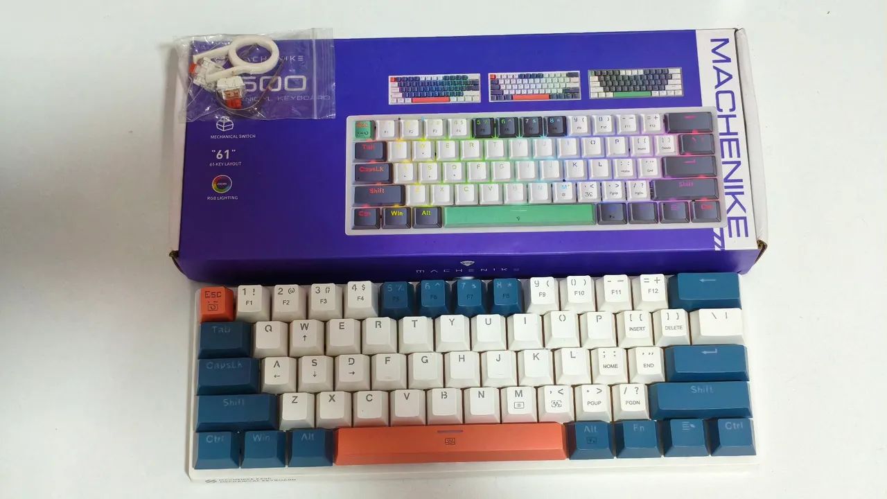 Teclado mecânico k500 - Foto 2