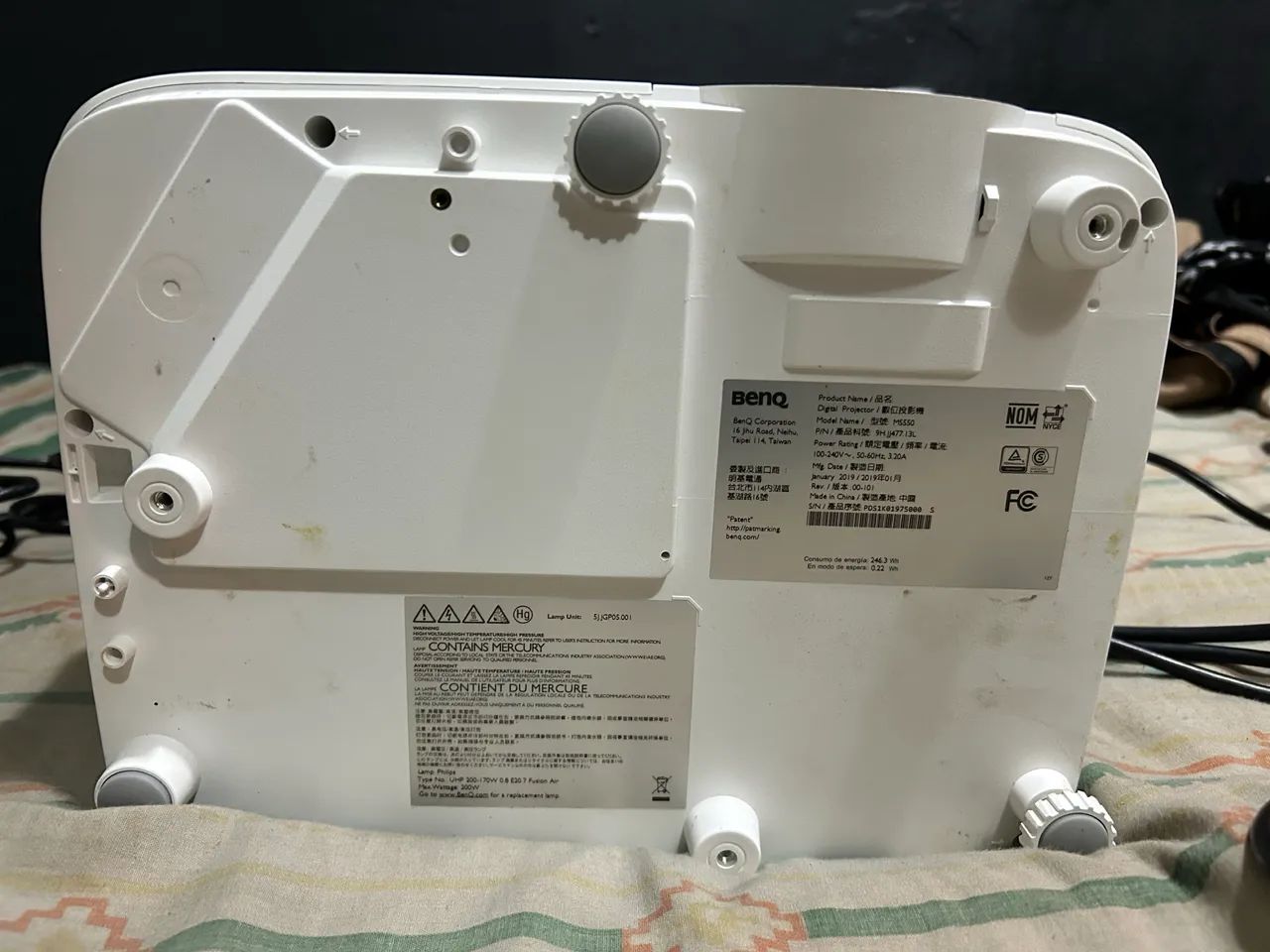 PROJETOR BENQ semi novo  - Foto 2