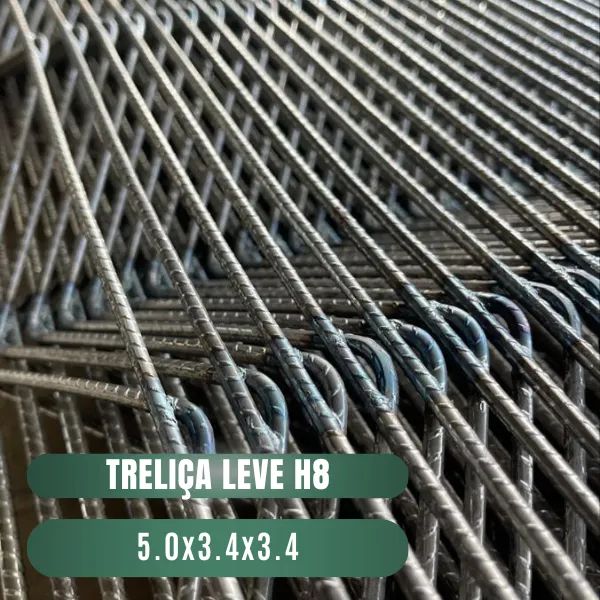 Treliças Leve e Média - H8 e H12 - Foto 2