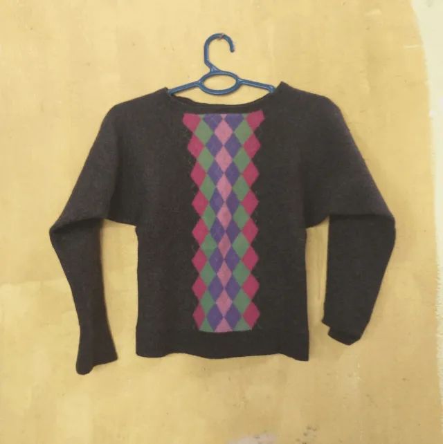 camiseta lã 10 anos - Foto 2