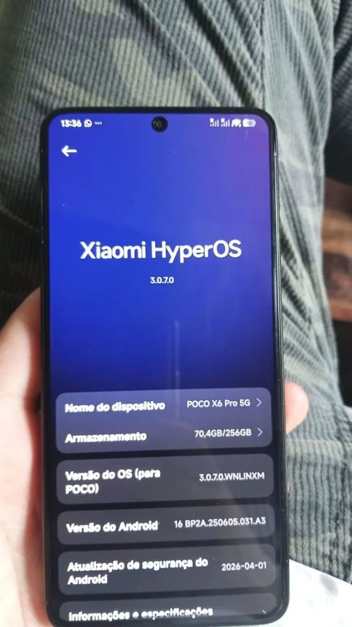 POCO X6 PRO 512GB 1.300R$ - Foto 2