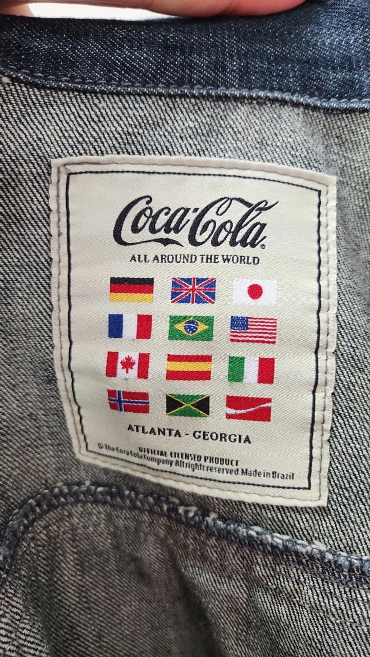 Jaqueta Jeans Estilizada da Coca Cola - Foto 4