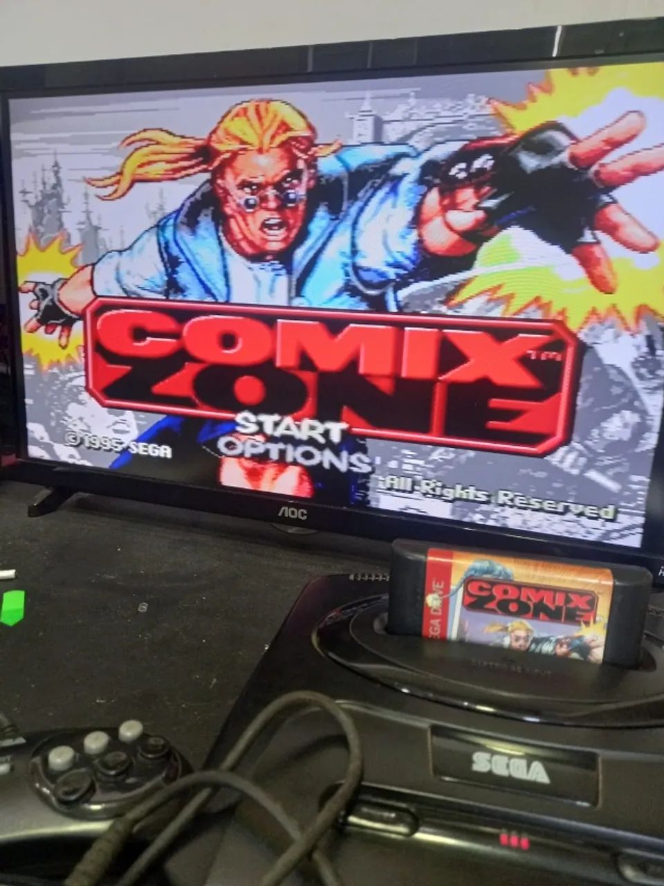 Comix Zone - Mega Drive - Foto 4