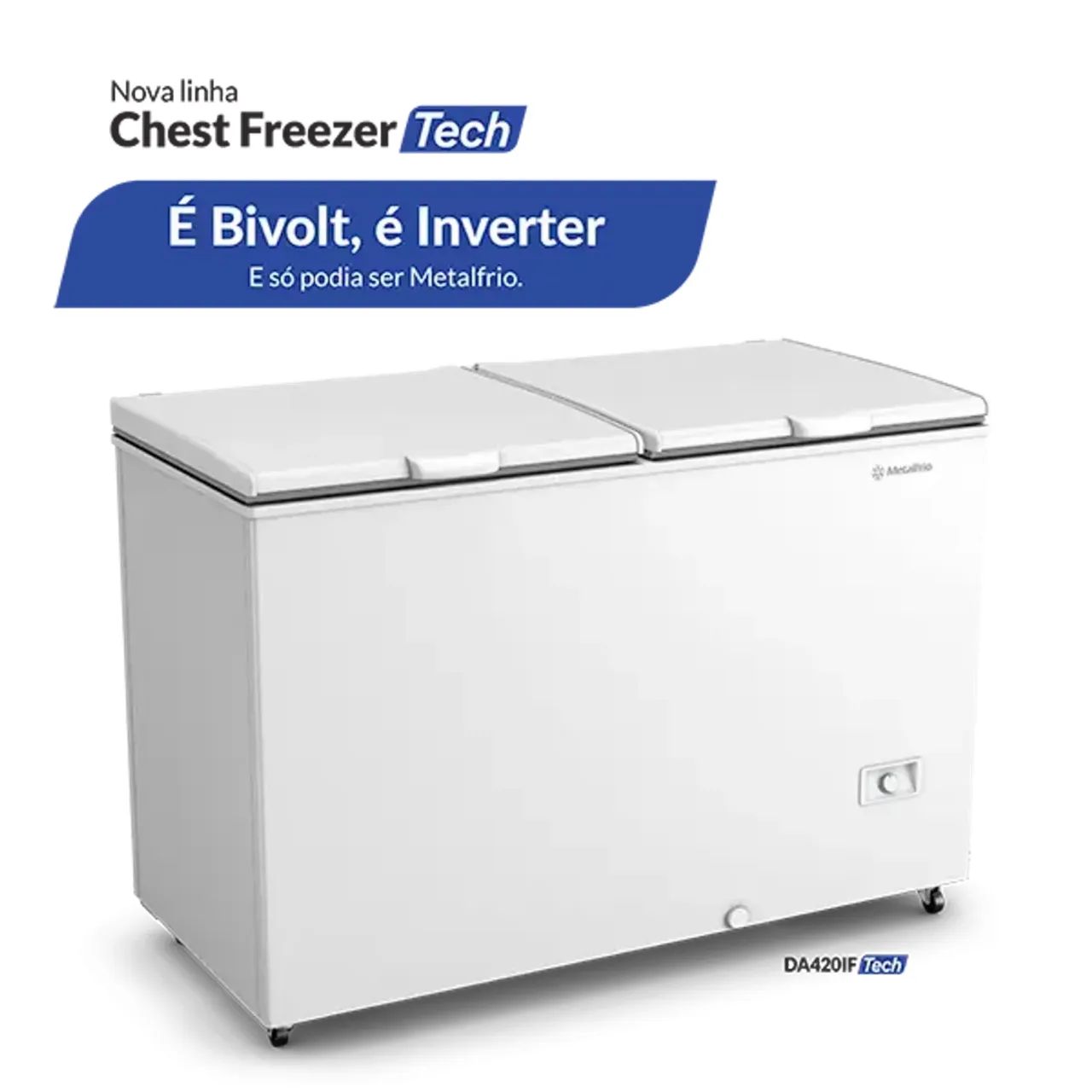 FREEZER HORIZONTAL 420 LITROS 