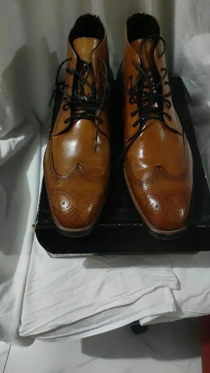 Bota Chukka Brogan Cork Tanger Original 44 - Foto 3