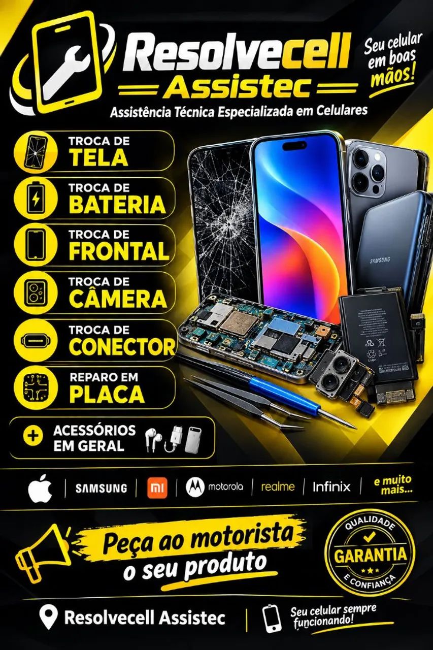 Assistência Técnica Especializada Celular 