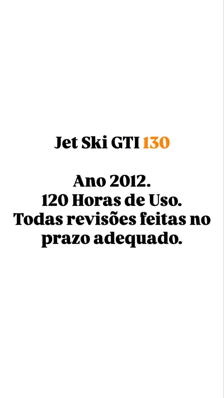 Jet Ski Gti 130 - 2012 - Foto 5