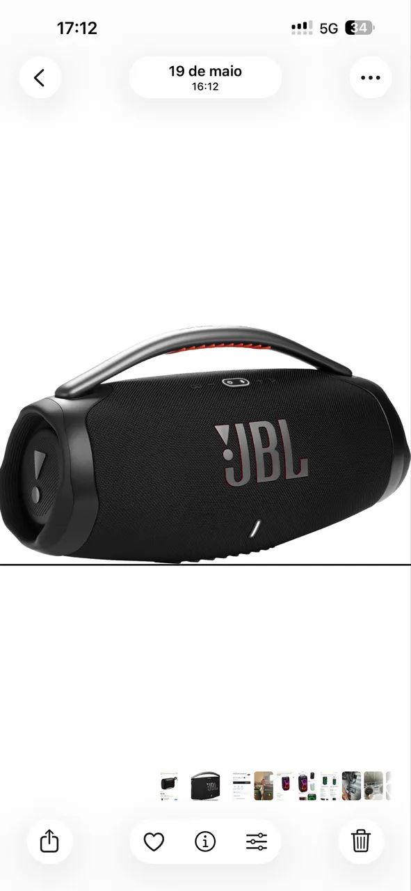Boombox 3 - Em perfeito estado!