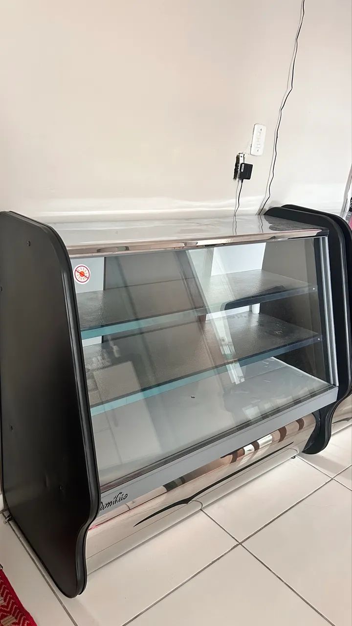 Balcão/expositor/vitrine Quente e frio 