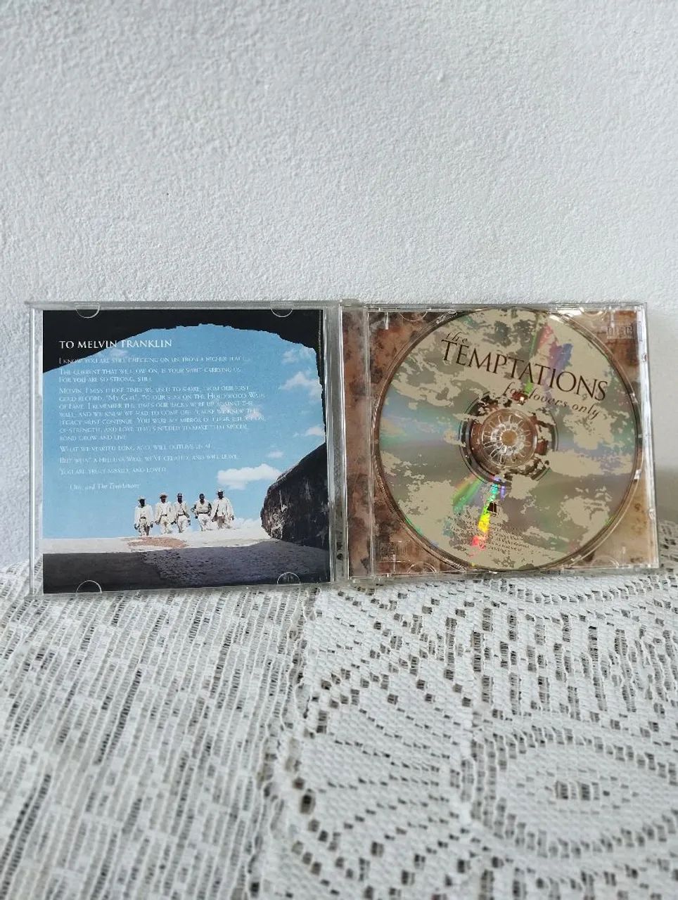 cd the temptations  for lovers only - Foto 2