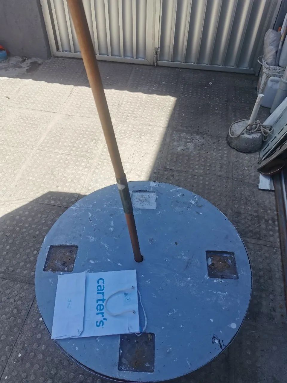 Conjunto para área de lazer Guarda Sol e Mesa  - Foto 3