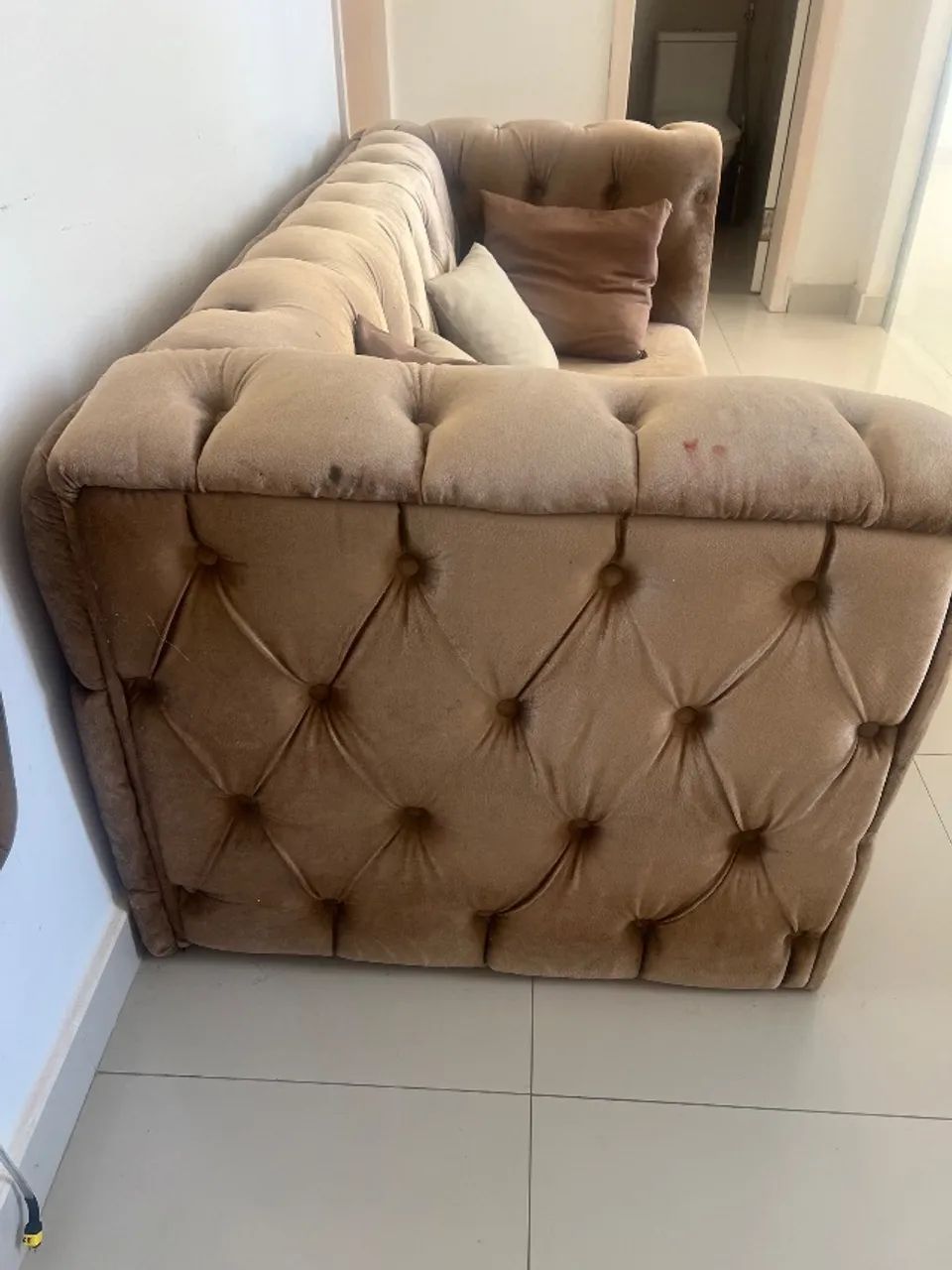 Sofá de veludo  - Foto 2