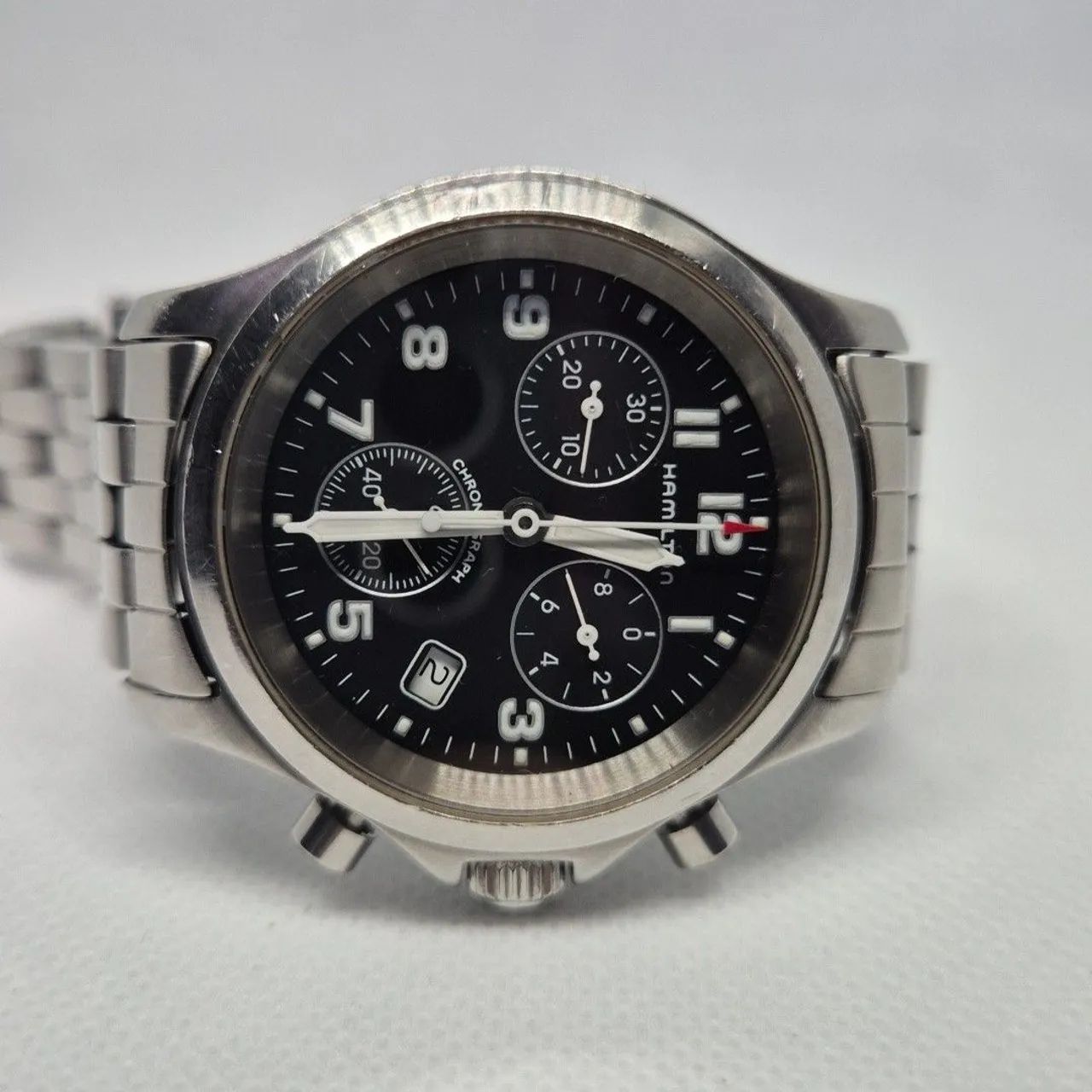 Relógio Hamilton Khaki Field 40mm com caixa original e certificado  - Foto 5