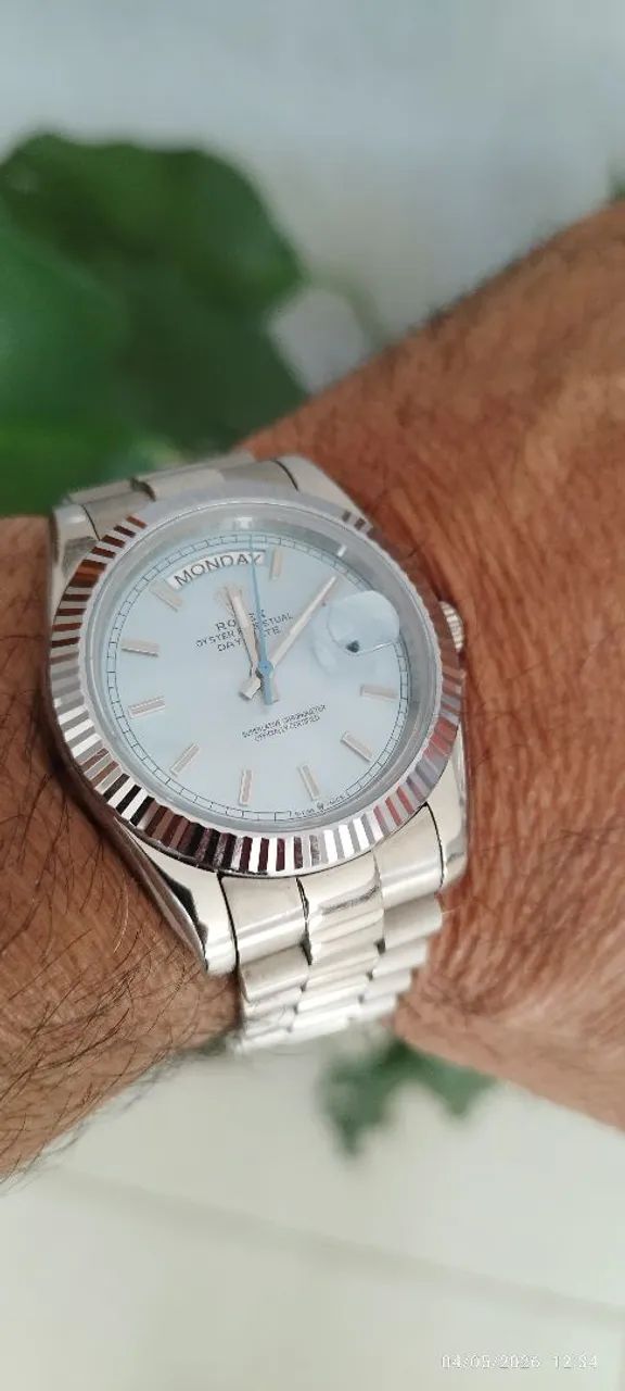 RELÓGIO AUTOMÁTICO ROLEX DAY DATE ICE  - Foto 5