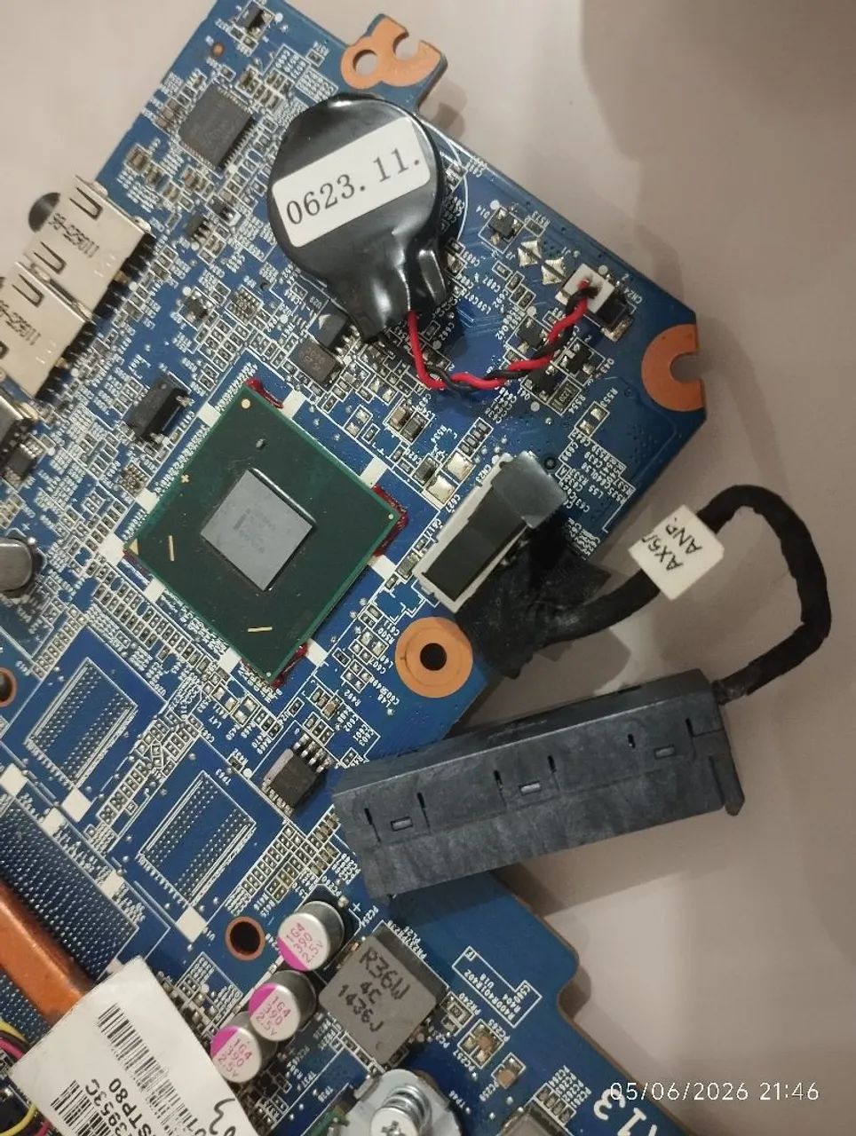 Placa de notebook-  USADO PEÇA EMBALADA LEIA O ANÚNCIO  - Foto 5