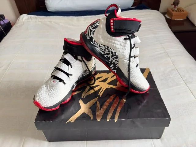 Nike LeBron XVII FP Graffiti Original BR40 Com Caixa - Foto 2