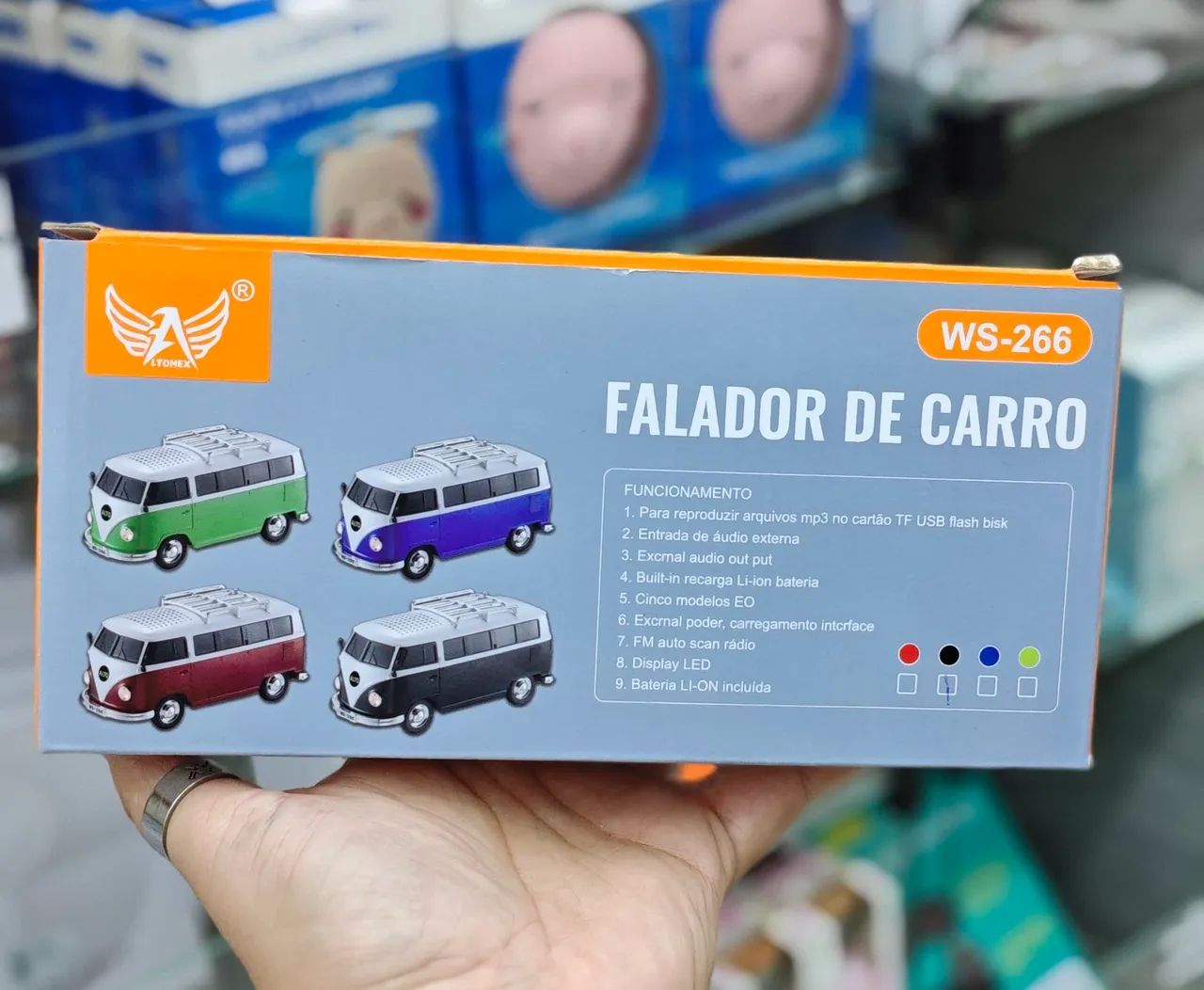 Som Bluetooth e Rádio - KOMBI - Foto 2