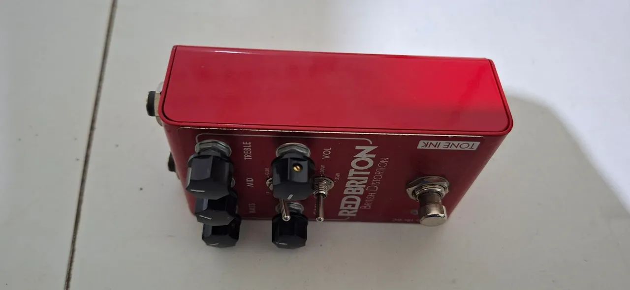 Pedal Red Briton Tone Ink - Foto 3