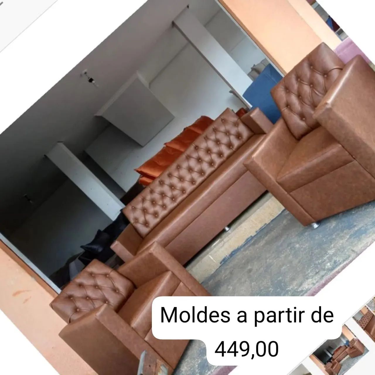 Poltronas direito da fábrica 