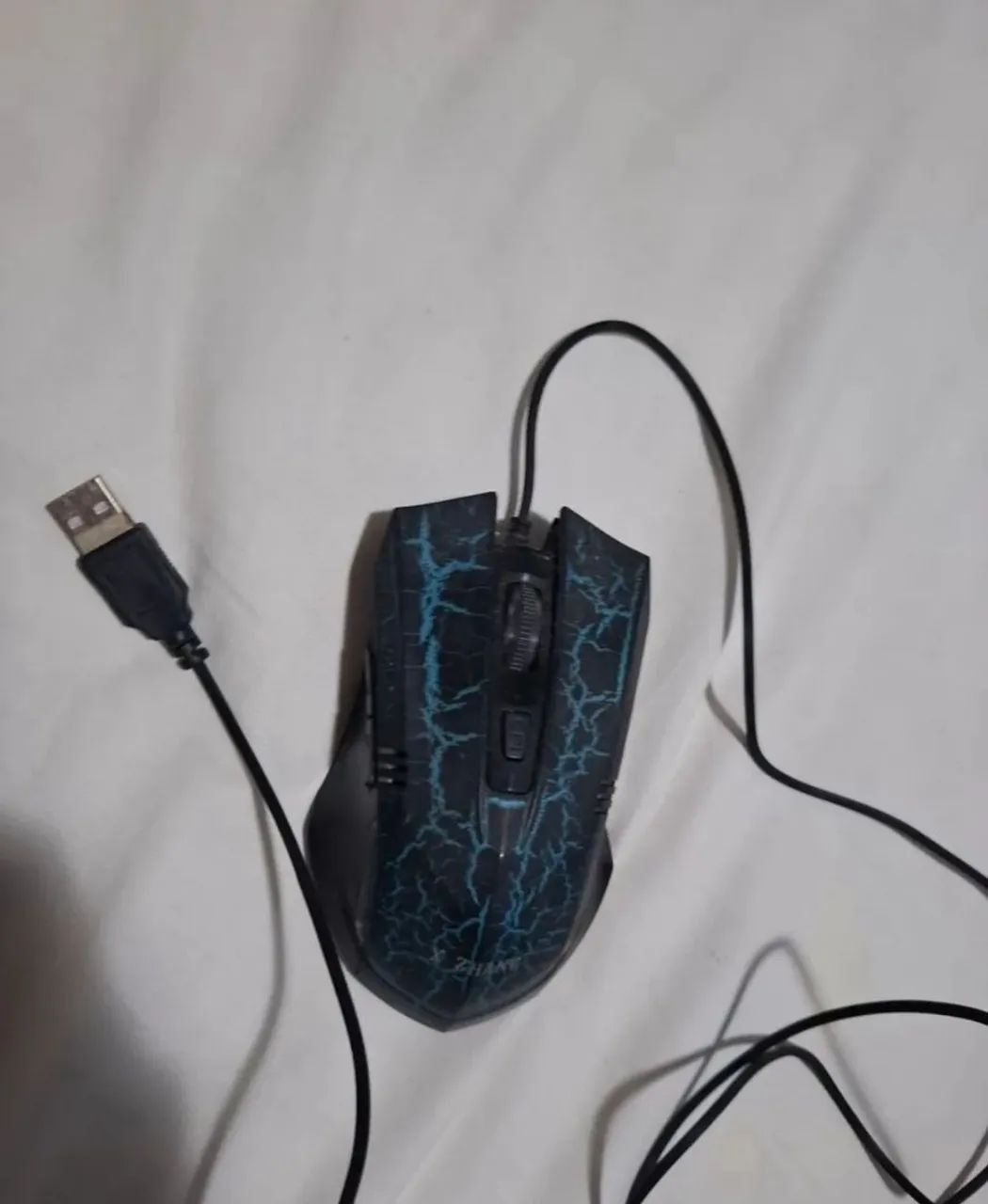 Mouse gamer semi novo com infra vermelho