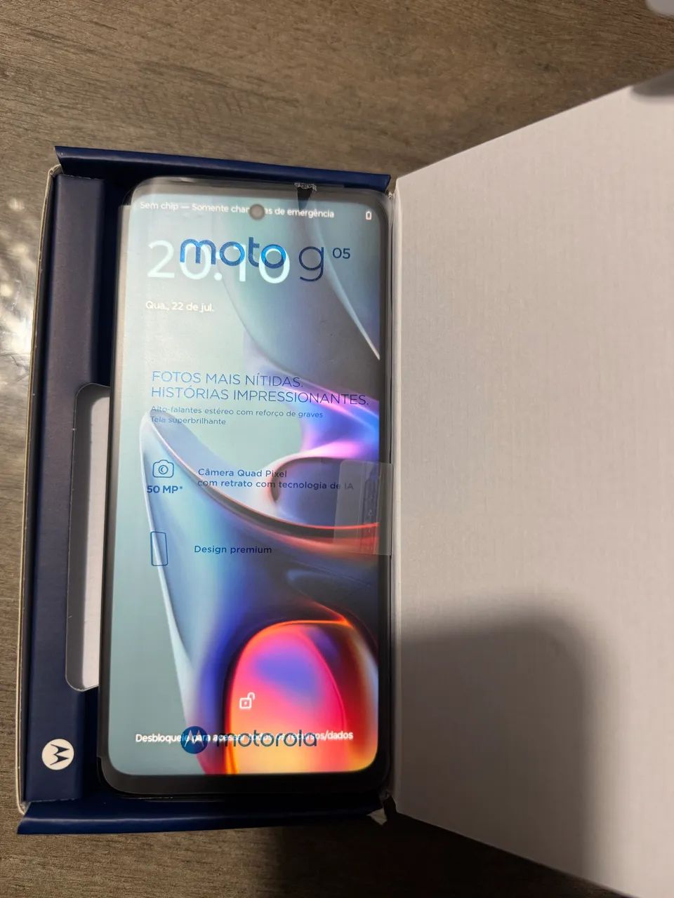 Motorola G05 zero na caixa + NF + garantia  - Foto 2