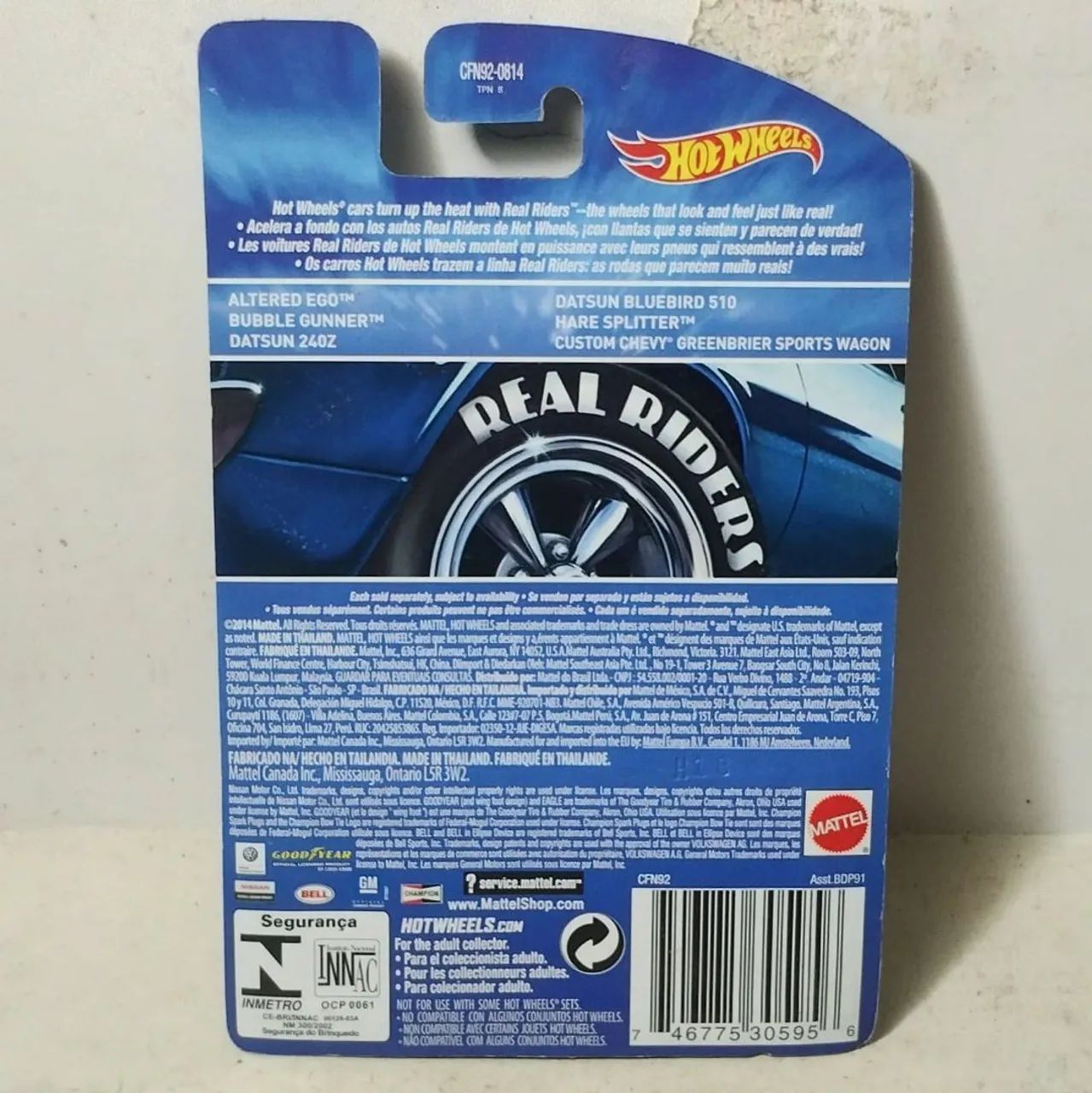 Hot Wheels Datsun Bluebird 510 Real Riders Premium - Foto 2