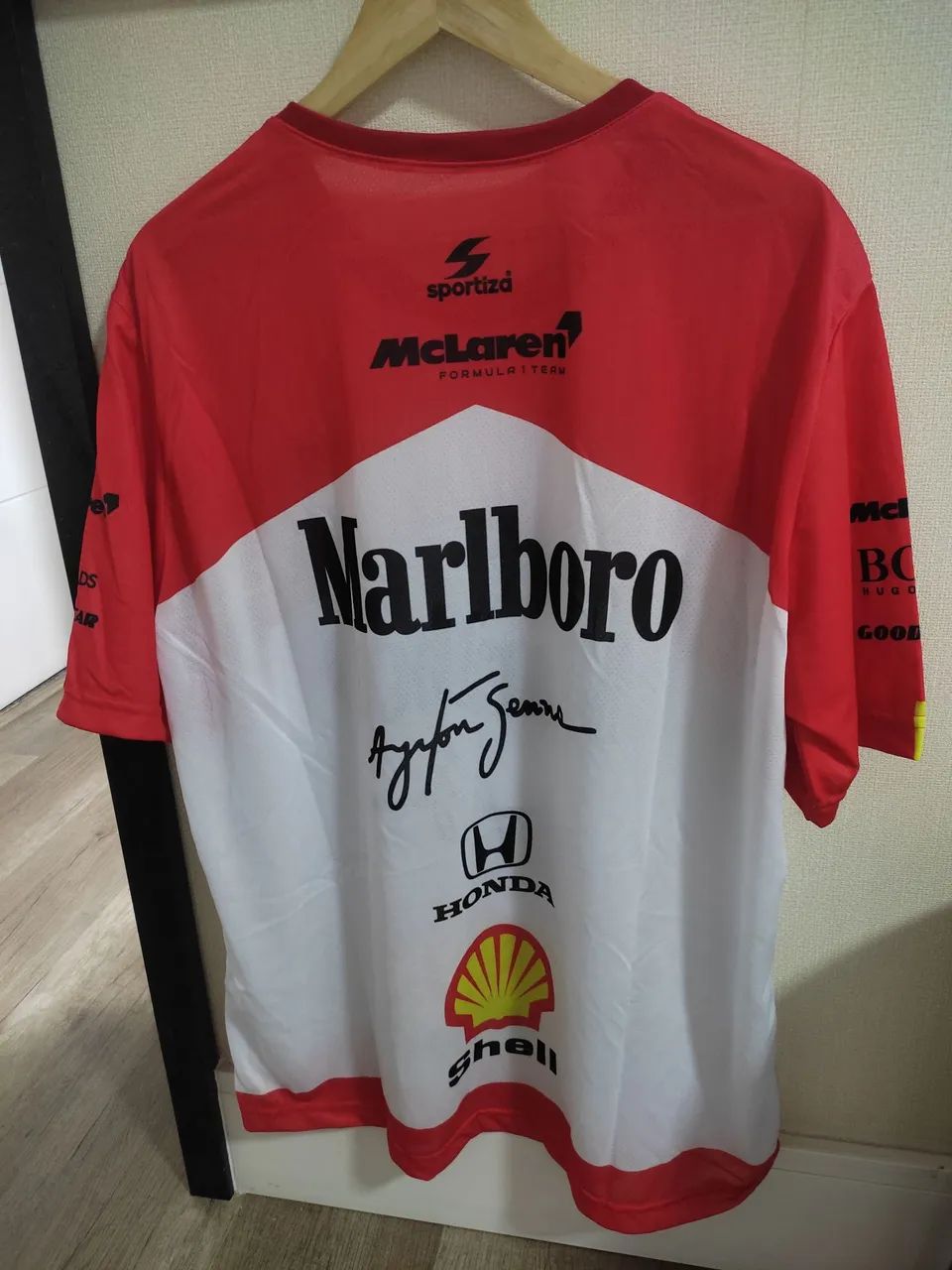 Camiseta McLaren Ayrton Senna - Foto 3