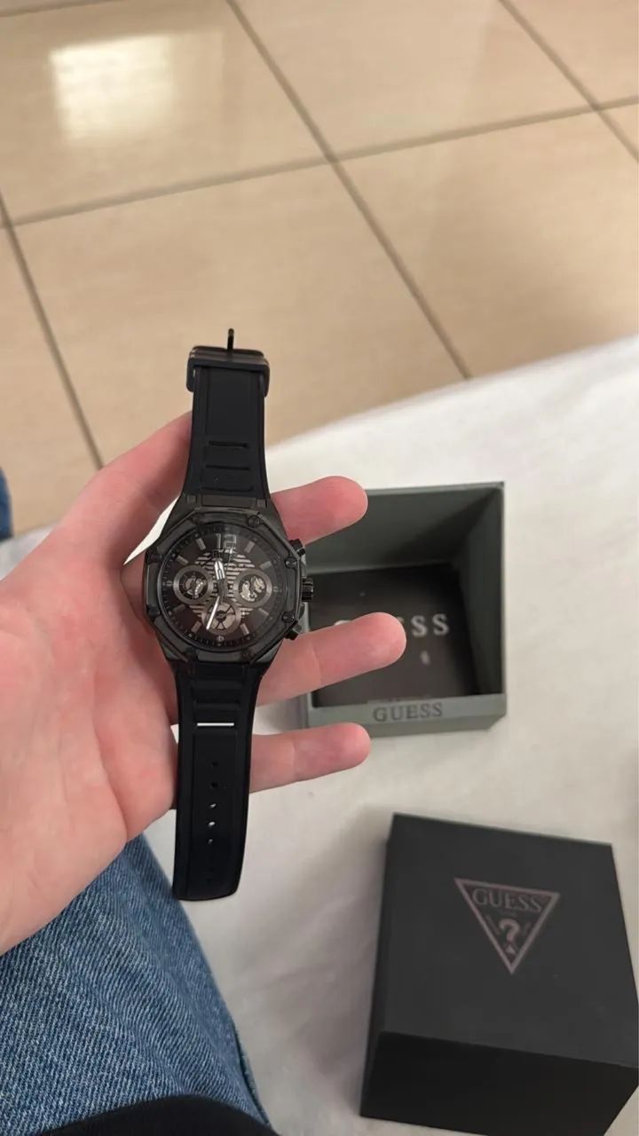 Relógio Guess Original GW0263G4 - Preto | Completo com Caixa - Foto 2