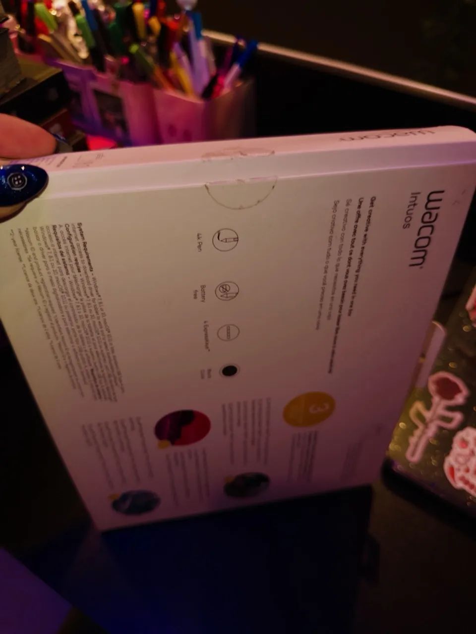 Wacom Intuos CTL-4100/K0-AX, Small, USB, sem Bluetooth. - Foto 2