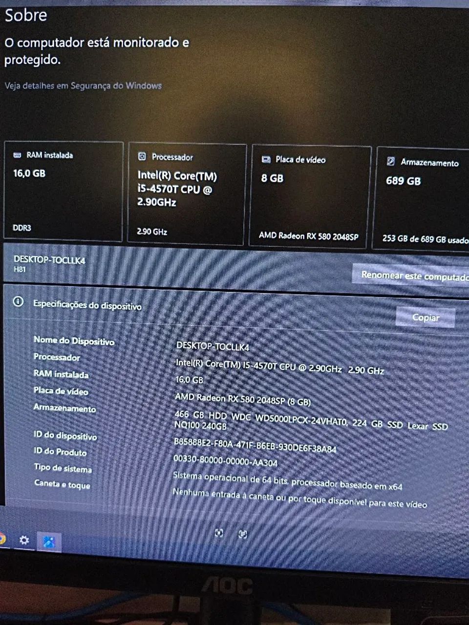 Processador Intel i5-4570T 2,90 Ghz  - Foto 4