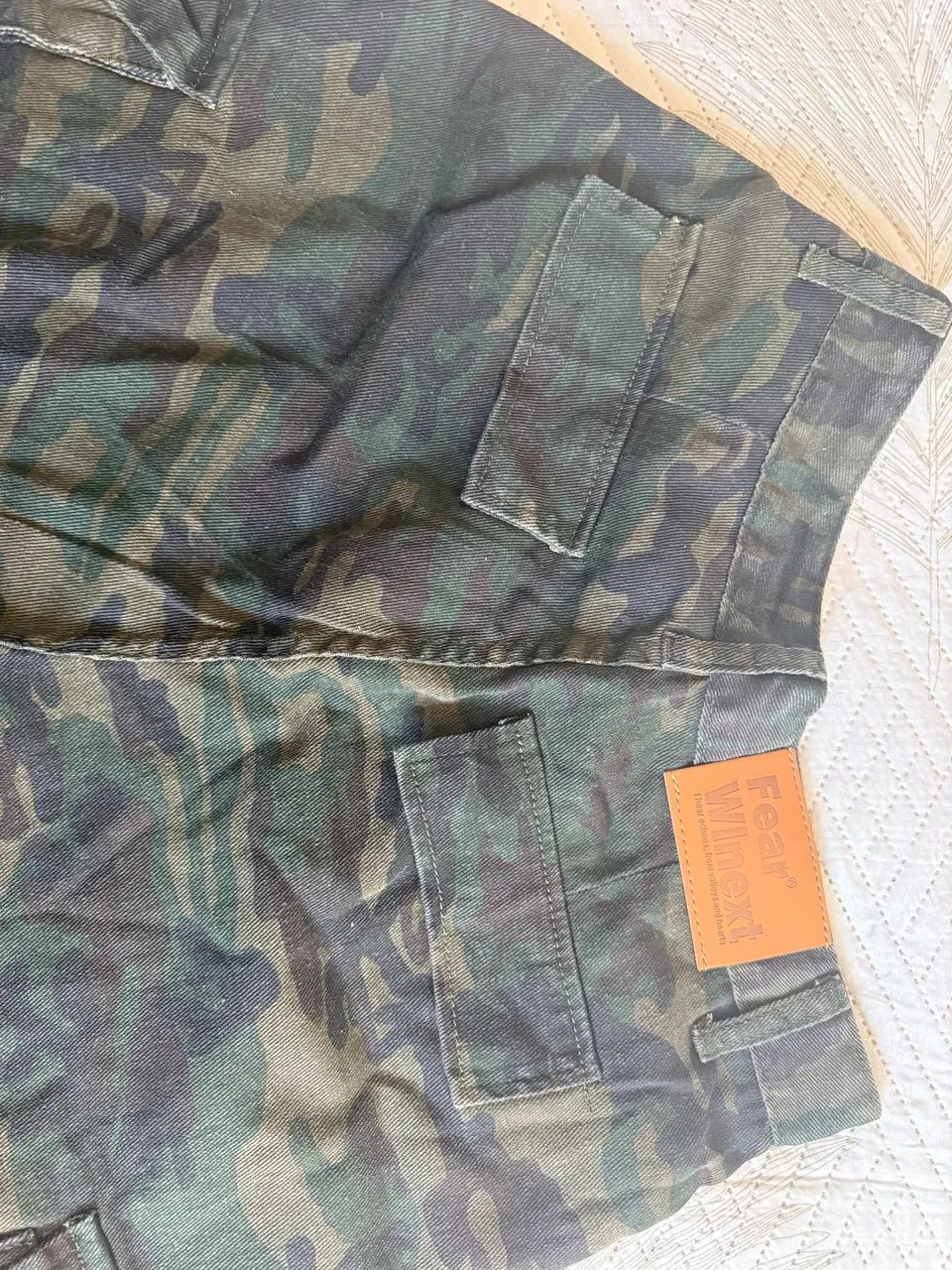 Bermunda 100% algodão camuflada  - Foto 3