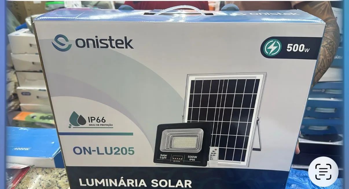 Luminária solar 