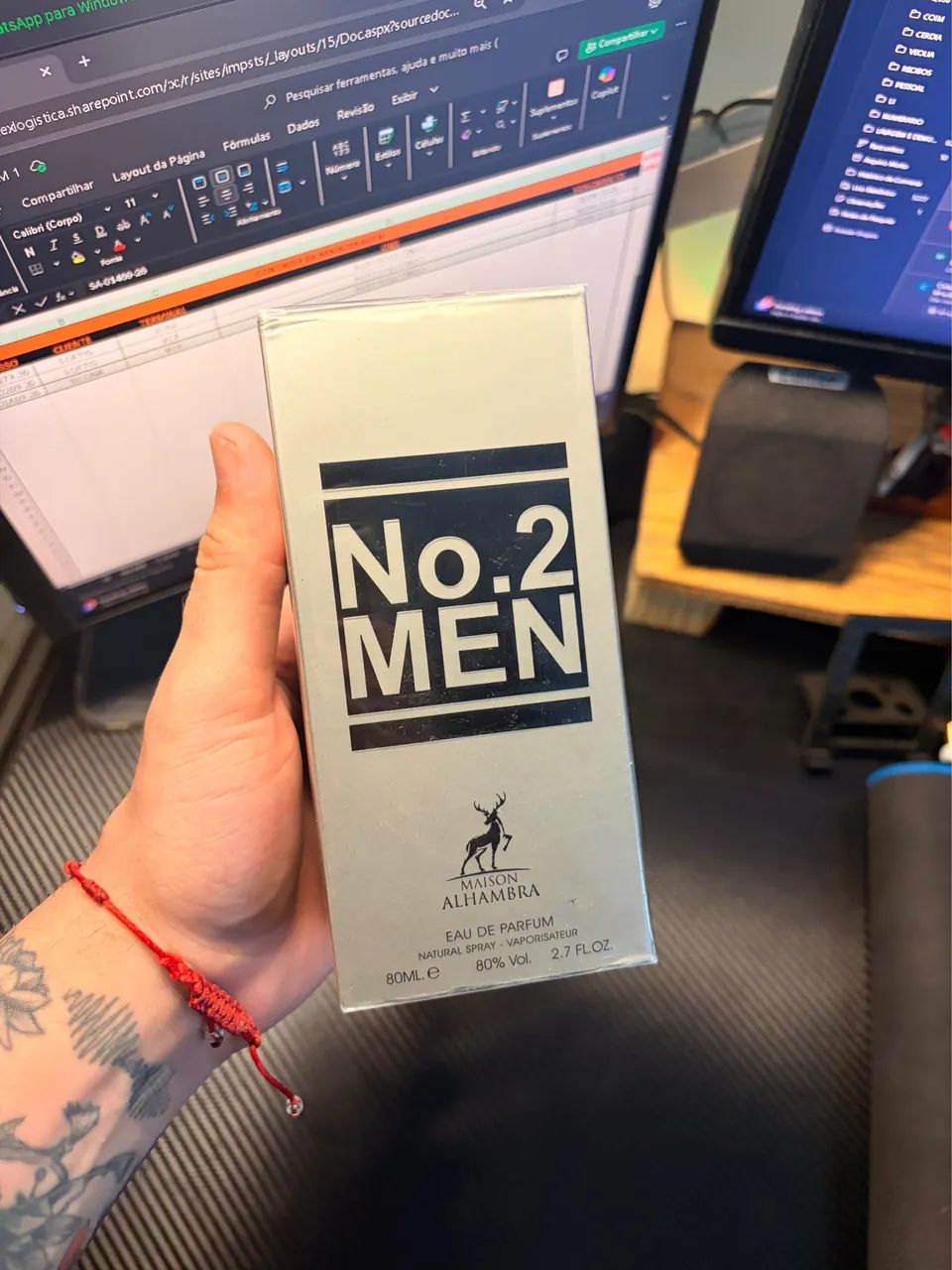 Perfume No.2 Men Maison Alhambra - Original Lacrado