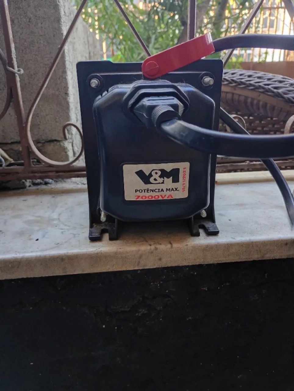 Transformador Auto Trafo V&M 7000VA (220v/110v)  - Foto 3