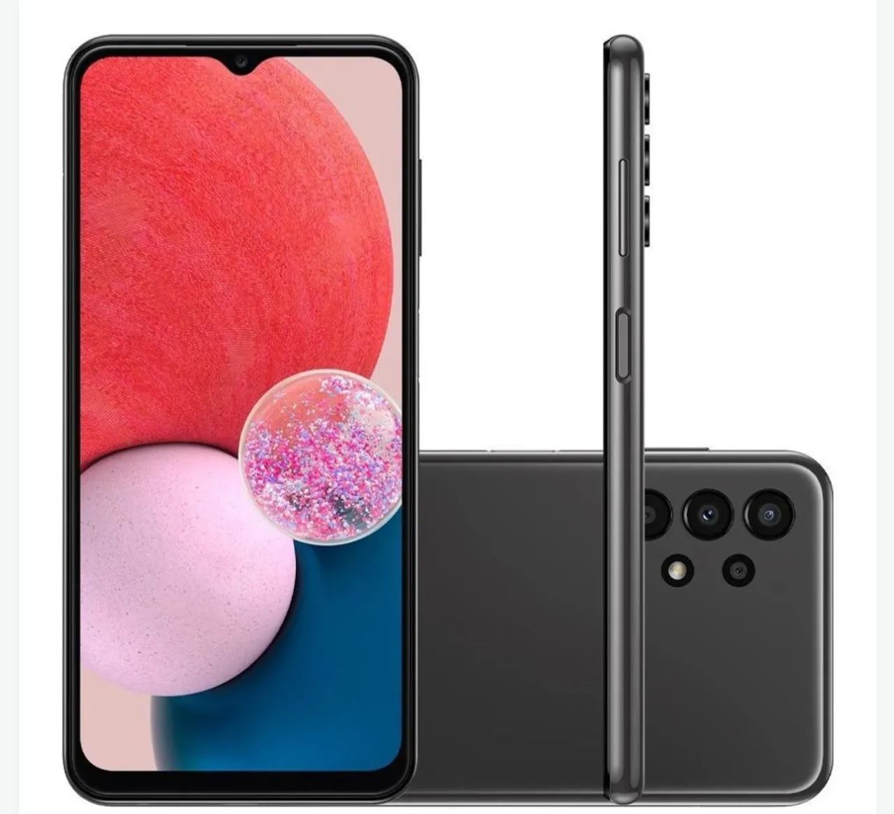Celular a13 128 gb com 2 capa e película 