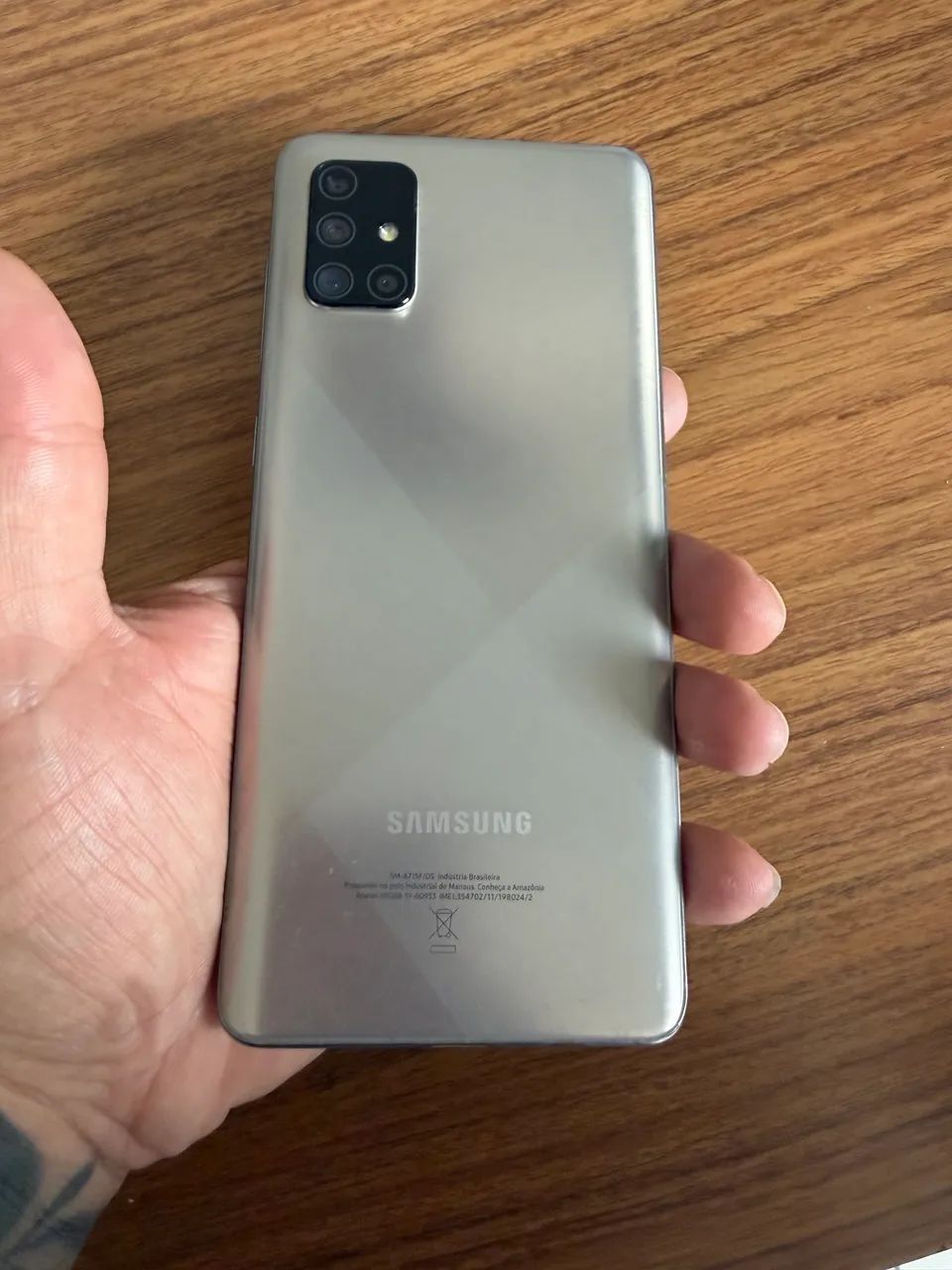 Samsung Galaxy A71 128 GB  branco - Excelente
