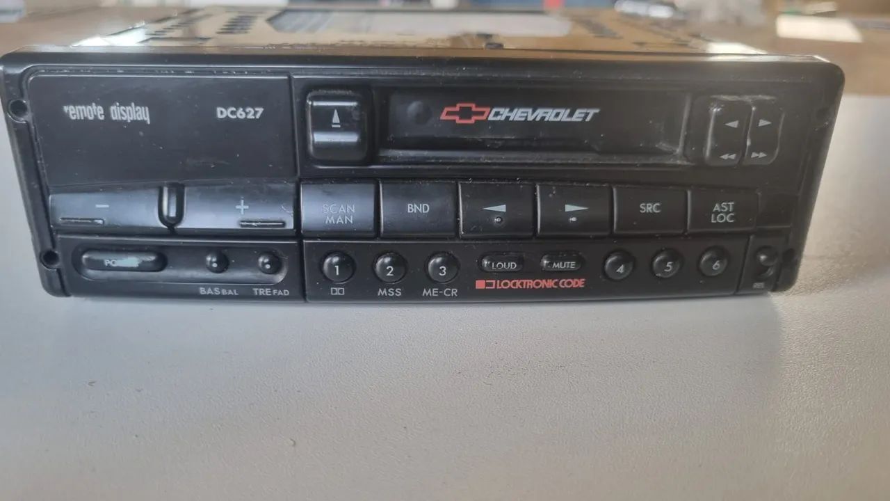 DC627 rádio Chevrolet