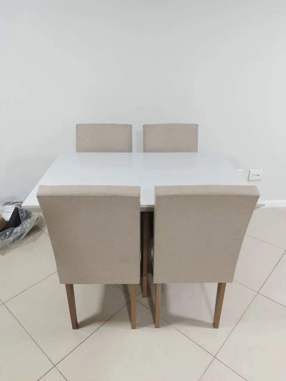 Mesa de jantar 4 lugares cadeiras - Foto 2