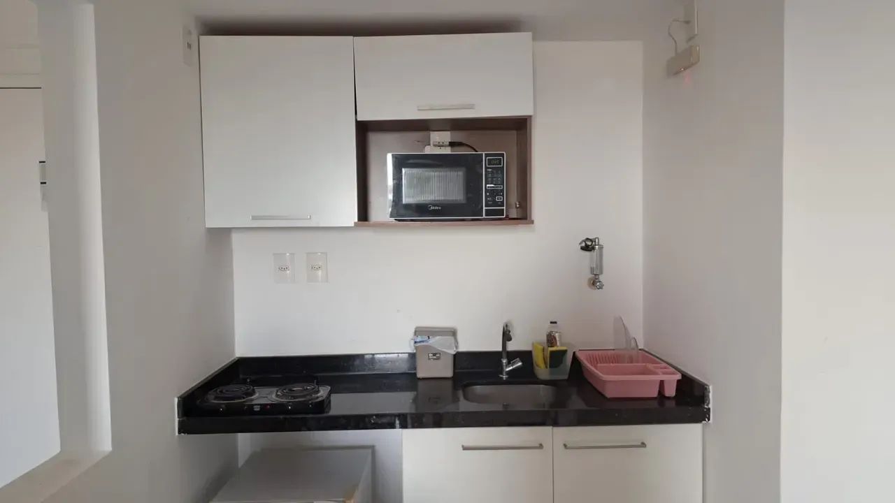 ALUGO OU VENDO FLAT MOBILIADO COM 1 QUARTO