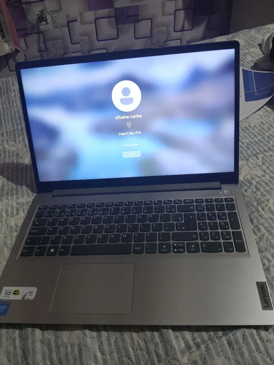 Notebook Lenovo com nota fiscal!