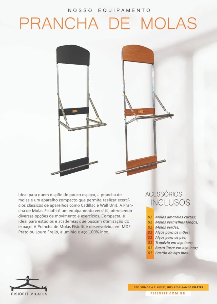 Prancha de molas Pilates | Entrega Rápida  - Foto 2